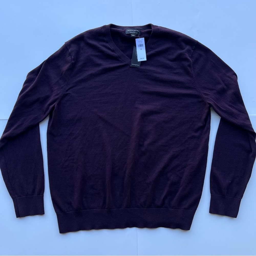 Banana Republic Purple Sweater